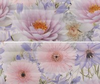Панно Gracia Ceramica Aquarelle  lilac panno 01 600х500х9 мм   