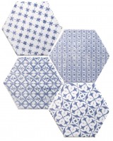 Керамическая плитка Cevica Marrakech  Mosaic Azul 150х150х9.5 мм   