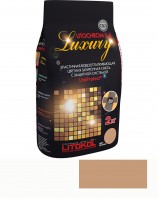 Затирка Цементная Litokol Litochrom 1-6 Luxury С.140 Светло-коричневый 2 кг  